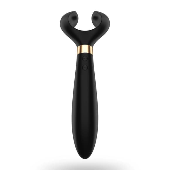 Вибратор для пар Satisfyer Endless Fun Black, 3 независимых мотора, многофункциональный