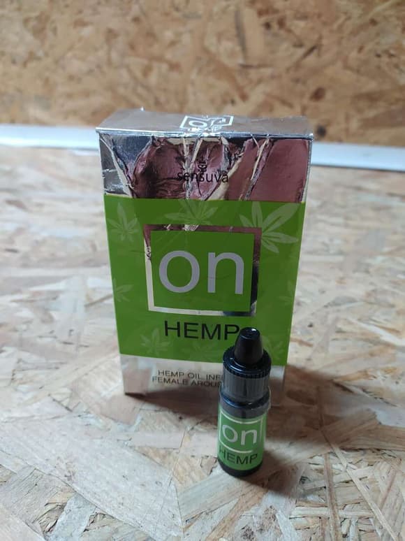 Возбуждающе капли для клитора Sensuva - ON for Her Hemp Infused Arousal Oil 5 мл (м'ята упаковка)