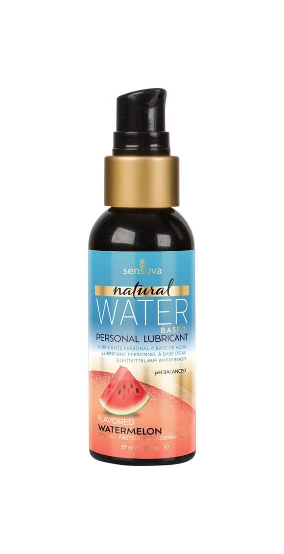 Смазка на водной основе Sensuva Natural Water-Based Watermelon (57мл) без глицерина и парабенов