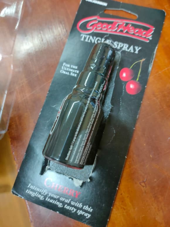 Спрей для минета Doc Johnson GoodHead Tingle Spray – Sweet Cherry (29 мл) (повреждена упаковка!!!)