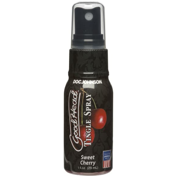 Спрей для минета Doc Johnson GoodHead Tingle Spray – Sweet Cherry (29 мл) (повреждена упаковка!!!)