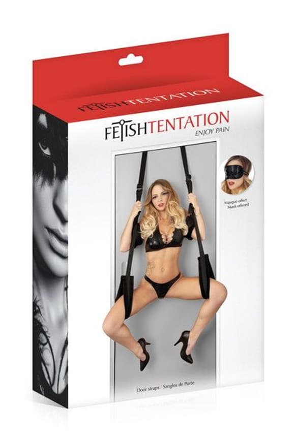 Секс-к ачели на дверь Fetish Tentation Door Straps с маской на глаза