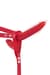 Двойной страпон с вибрацией Fetish Tentation Vibrating Strap-On Red (мятая упаковка!!!)