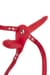 Двойной страпон с вибрацией Fetish Tentation Vibrating Strap-On Red (мятая упаковка!!!)