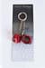 Брелок Наручники с пряжкой Красный