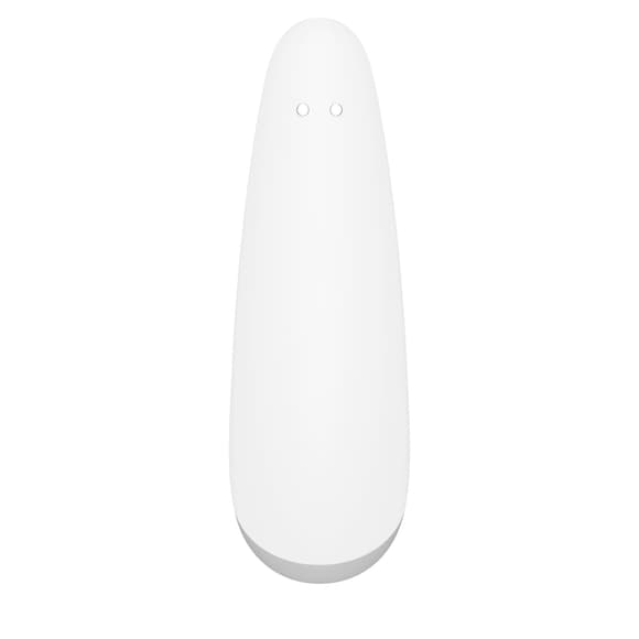 Вакуумний кліторальний стимулятор Satisfyer Curvy 2+ White з керуванням через інтернет