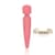 Вібромасажер Rianne S: Bella Mini Wand Coral, 10 режимів роботи, медичний силікон, подарункове паков
