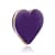 Вібратор-сердечко Rianne S: Heart Vibe Purple, 10 режимів, медичний силікон, подарункове паковання