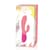 Вібратор-кролик Rianne S: Xena Coral/Rose, 10 режимів, медичний силікон, подарункове паковання