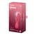 Смарт вибратор-кролик Satisfyer Mono Flex Red, 2 мотора, управление через интернет