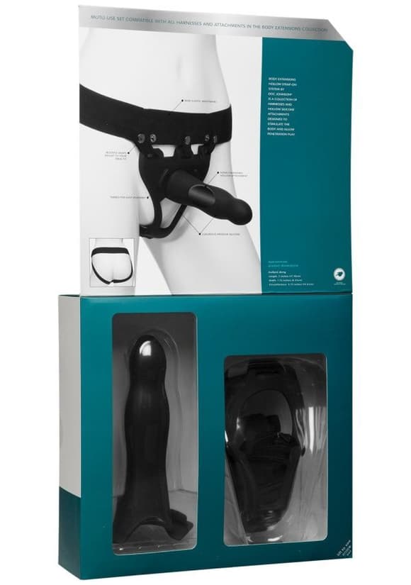 Страпон унісекс Doc Johnson Body Extensions - BE Daring, порожня насадка (м'ята упаковка!!!)