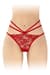 Трусики с о ткрытой попкой Fashion Secret Nadia Red
