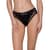 Трусики с прозрачной вставкой Passion PS002 PANTIES S, black