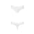 Трусики-бразиліана з бавовни Passion PS005 PANTIES S, white