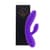 Гнучкий вібратор кролик з двома моторами FeelzToys Lea Rabbit Vibrator Medium Purple
