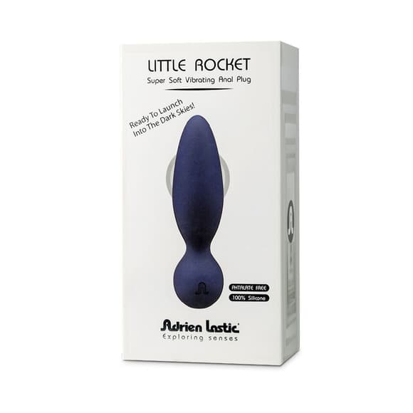 Анальная вибропробка Adrien Lastic Little Rocket (пятна на упаковке!!!)