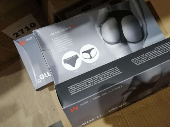 Труси-стрінги для страпону Strap-On-Me HEROINE HARNESS - M (м'ята упаковка)