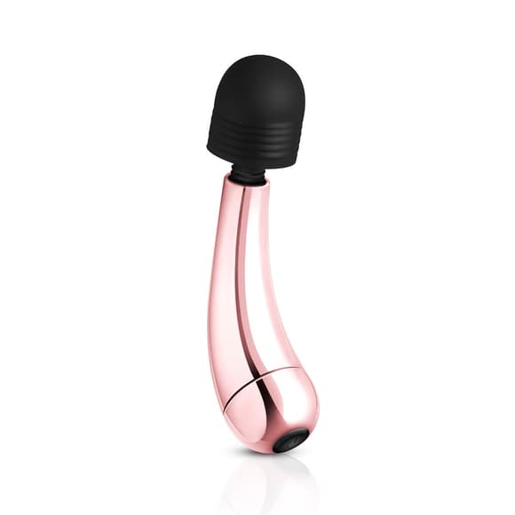 Мини-вибромассажер Rosy Gold — Nouveau Mini Curve Massager