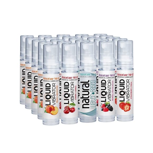 Набор Amoreane Med 5 видов лубрикантов (5 шт. каждого по 10 мл)