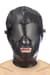 Капюшон для БДСМ со съемной маской Fetish Tentation BDSM hood in leatherette with removable mask