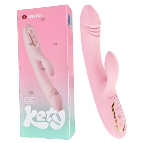 Вібратор-кролик з  підігрівом KISSTOY Katy