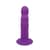 Дилдо с вибрацией Adrien Lastic Hitsens 3 Purple, отлично для страпона, диаметр 4см, длина 18,2см