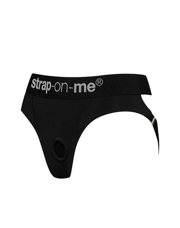 Трусы-стринги для страпона Strap-On-Me HEROINE HARNESS - S (мятая упаковка!!!)