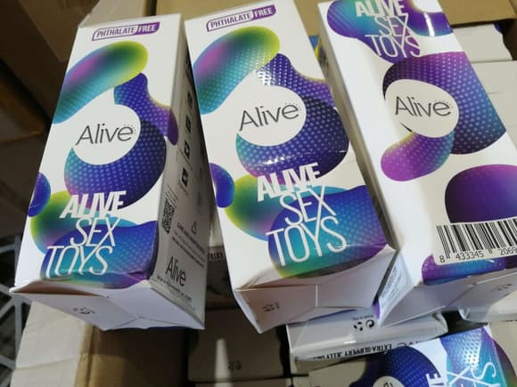 Прозрачный фаллоимитатор Alive Jelly Dildo Majestic (мятая упаковка!!!)