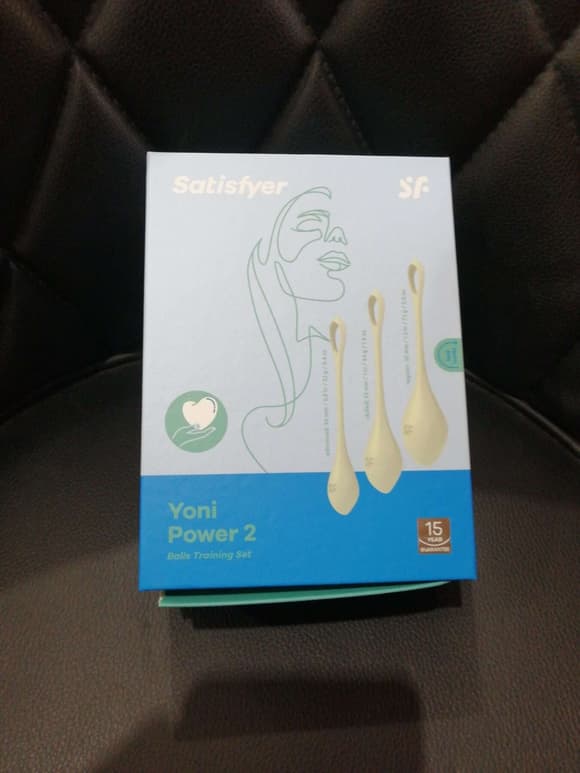 Набор йони бусин Satisfyer Yoni Power 2 Light Green (мятая упаковка)