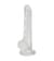 Прозорий фалоімітатор Alive Jelly Dildo Lusty (м'ята упаковка!!!)