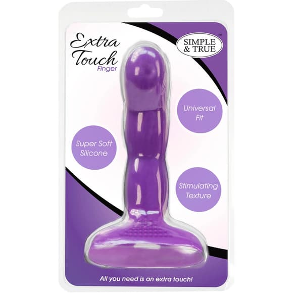 Насадка на палец Simple&True Extra Touch Finger Dong Purple 