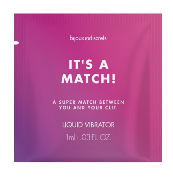 Пробник Bijoux Indiscrets Sachette It´s a Match (1 мл)