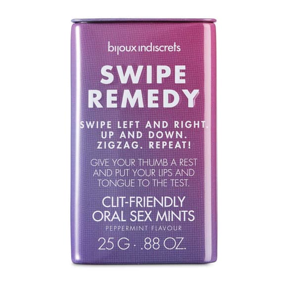 Мятные конфеты Bijoux Indiscrets Swipe Remedy – clitherapy oral sex mints, без сахара