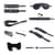 Набір аксесуарів БДСМ Alive Secret Desires Black Kit (8 pcs)