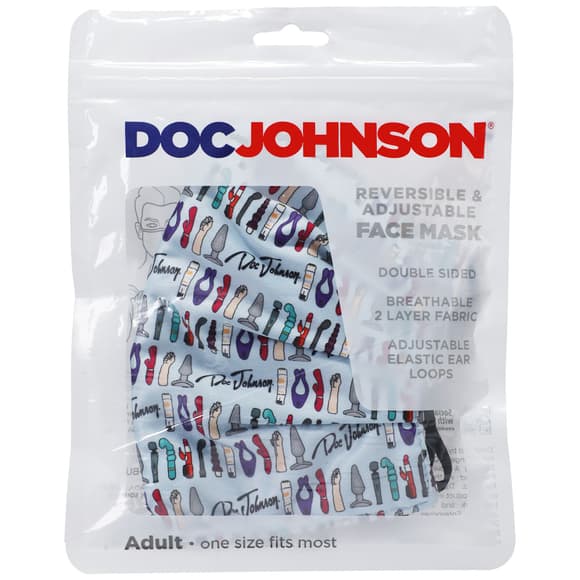 Двусторонняя маска Doc Johnson DJ Reversible and Adjustable face mask