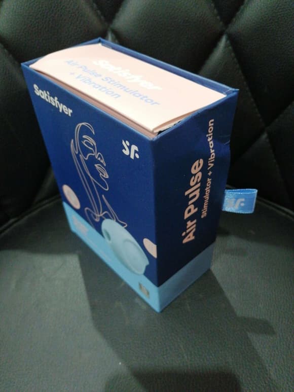 Вакуумний кліторальний стимулятор із вібрацією Satisfyer Sugar Rush Blue (м'ята упаковка)