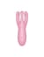 Кліторальний смарт-вібратор Satisfyer Threesome 4 Pink з трьома пальчиками