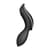 Вакуумный стимулятор с вибрацией Satisfyer Curvy Trinity 2 Black