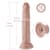 Реалістичний фалоімітатор для секс-машин Hismith 7.5″ Flexible Silicone Dildo, система KlicLok