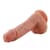 Ультрареалистичный фаллоимитатор для секс-машин Hismith 8.3″ 2-layers Silicone Flesh Dildo,2-слойный