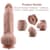 Гибкий фаллоимитат ор для секс-машин Hismith 9.25″ Silicone Dildo, система KlicLok