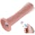 Фалоімітатор 10.2″ з вібрацією для секс-машин Hismith Silicone Dildo with Vibe, KlicLok, пульт ДК