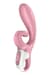 Смарт вібратор-кролик Satisfyer Hug Me Pink  (м'ята упаковка!!!)