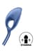 Эрекционное виброкольцо лассо Satisfyer Swordsman Blue, крепкая фиксация, 10 режимов, мощный мотор