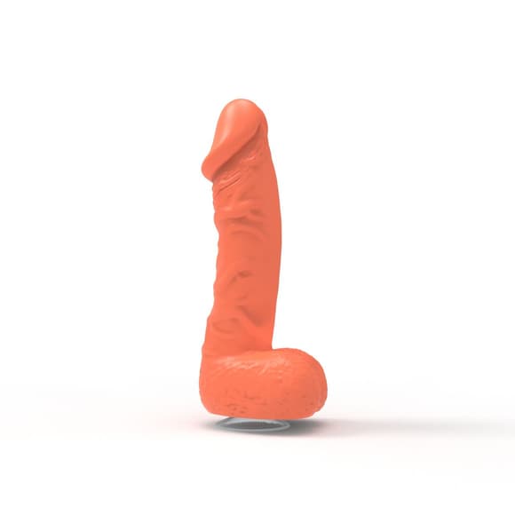 Мыло в форме пениса Pure Bliss MINI Coral, крафтовое мыло-член, натуральное