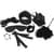 BDSM-набір Art of Sex – Soft Touch BDSM Set, чорний, 9 предметів