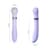 Пульсатор із підігрівом Zalo Sweet Magic - Desire Fantasy Violet, турбо режим