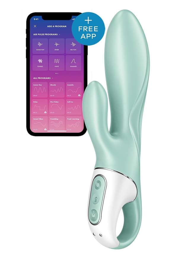 Смарт вібратор-кролик Satisfyer Air Pump Bunny 5+ (м'яте паковання!!!)
