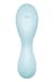 Вакуумний смарт-стимулятор із вібрацією Satisfyer Curvy Trinity 5 (Blue)  (м'яте паковання!!!)