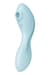 Вакуумний смарт-стимулятор із вібрацією Satisfyer Curvy Trinity 5 (Blue)  (м'яте паковання!!!)
